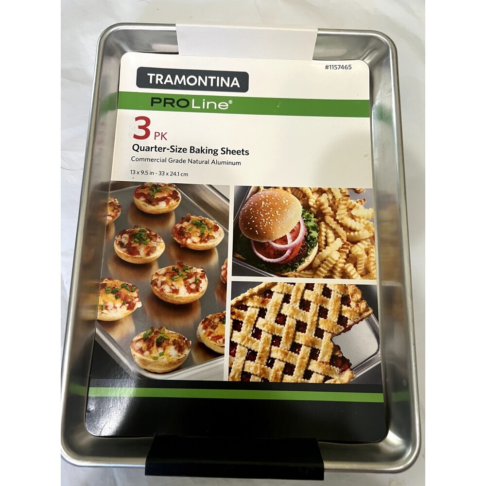 Tramontina 3pk Quarter-Size Baking Sheets